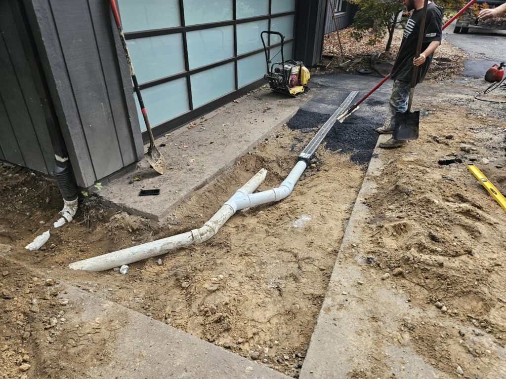 asphalt driveway removal and replacement contractor Michigan